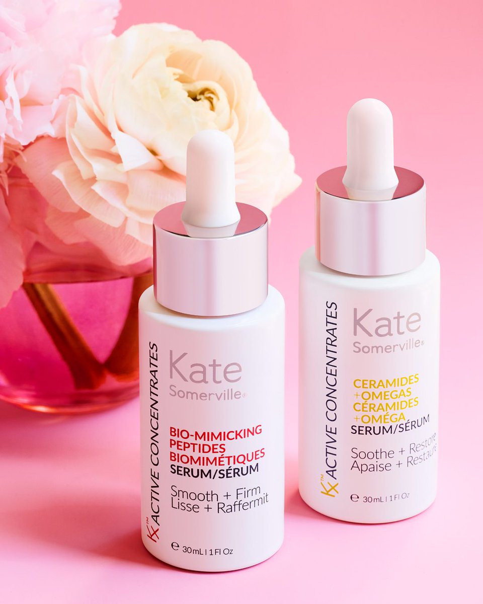 afregning opretholde vaccination Sephora on Twitter: "Just dropped: Two new liquid concentrates from @ KateSomerville, only at Sephora. The Bio-Mimicking Peptides Serum visibly  firms skin, while the Ceramides + Omegas Serum restores moisture:  https://t.co/3moV9zSpD2 https://t.co ...
