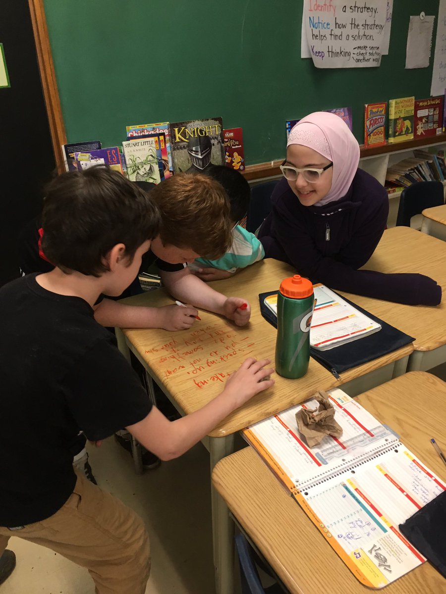 AmySeibel2's tweet photo. Creating a classroom inspirational quote. Words we determined discribe us: respectful, risk takers, responsible and caring👍🏻 💜👍🏻 https://t.co/A6hMjYCcRf