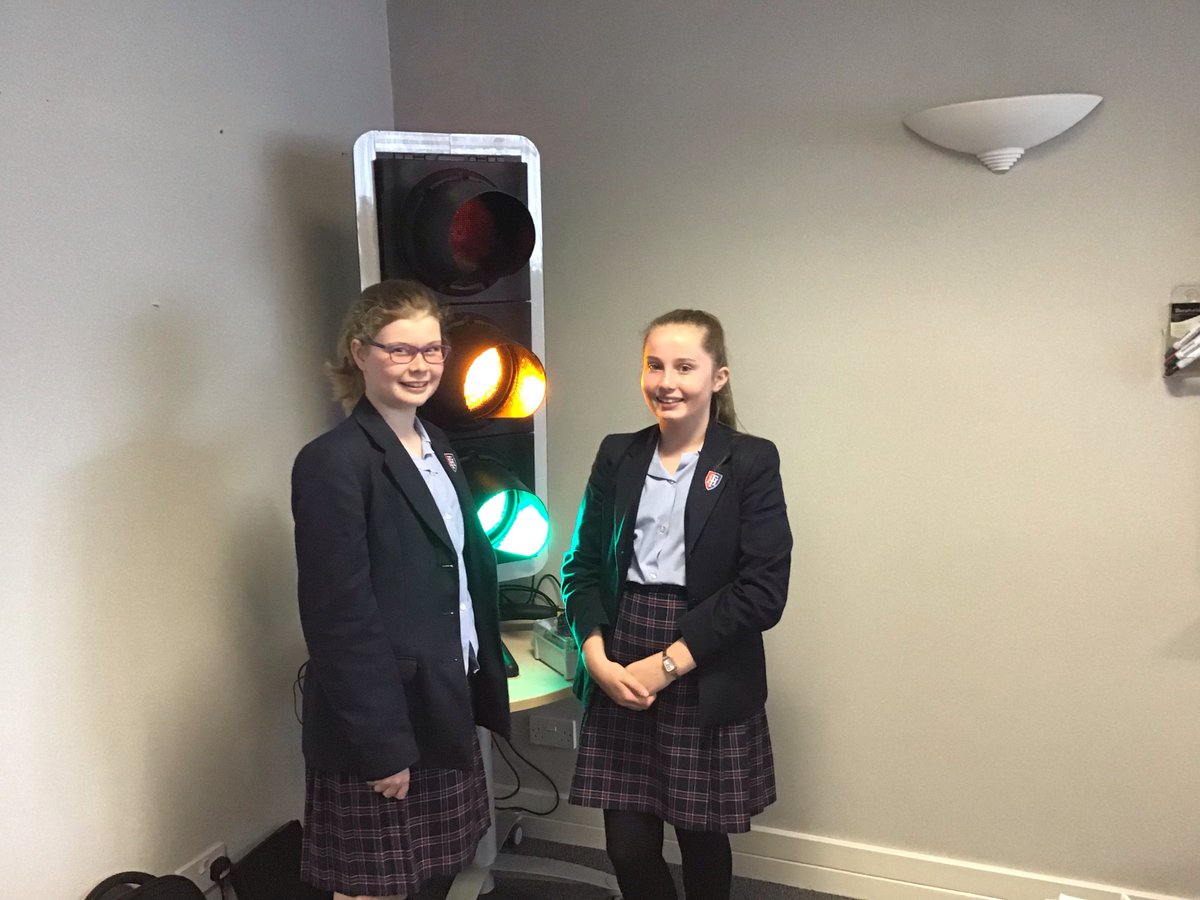Fascinating joint Design and Computing trip to <a href="/Siemens/">Siemens</a> The girls learned how most of the traffic lights in the UK are designed and made in #Poole. They had a go at different activities including coding their own lights sequence. #SteamEducation #WomenInSTEM #WomenInTech