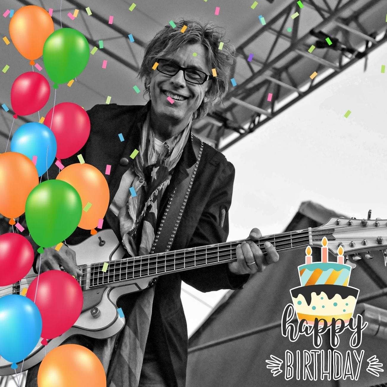  Happy Birthday to Tom Petersson of Cheap Trick!   