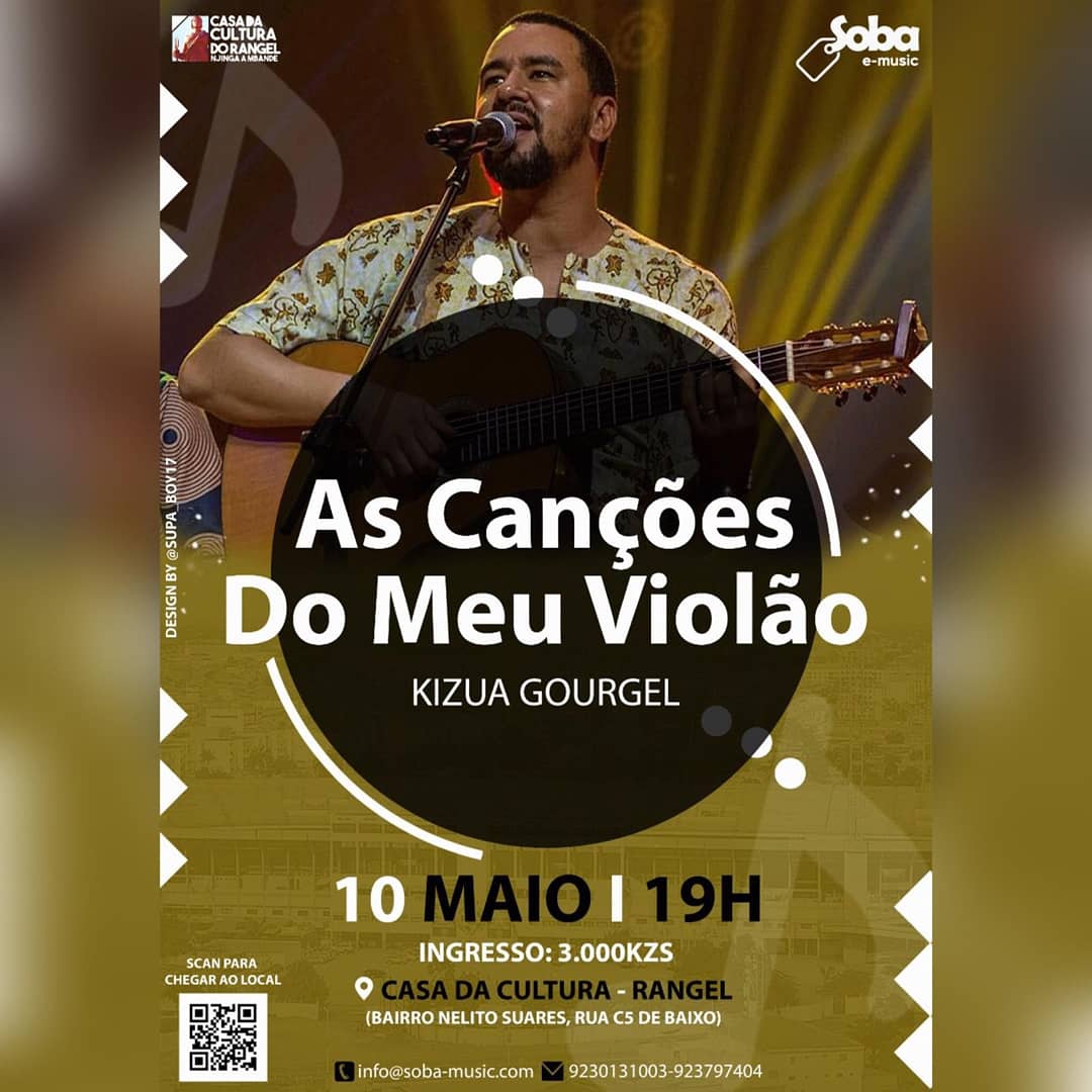 Álbum "Rotineiro Incansável" do Kizua Gourgel. 
Poderão, conhecer as músicas do novo álbum, e pela a primeira vez, em voz e violão.
Os ingressos estão à venda na SOBA e-Store e nas lojas 7 Mobile.

#ofuturodamusica @kinazgou