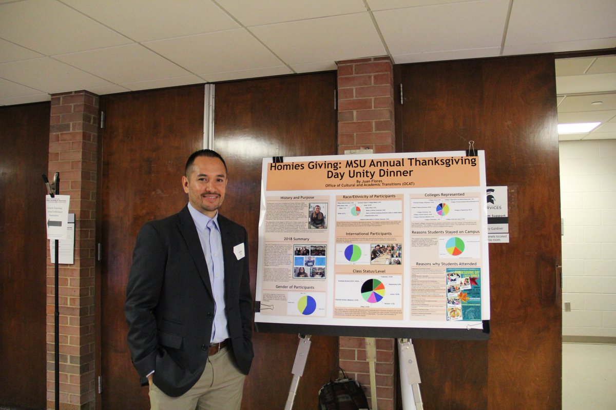 UndergradEdMSU's tweet photo. Yesterday concluded our 2019 Spring Conference on Student Learning & Success! The three day long conference featured keynote addresses each day and various sessions that prompted attendees to critically think about #studentsuccess and #learningatState . https://t.co/6piTXRugpb