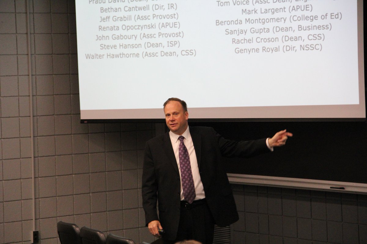 UndergradEdMSU's tweet photo. Yesterday concluded our 2019 Spring Conference on Student Learning & Success! The three day long conference featured keynote addresses each day and various sessions that prompted attendees to critically think about #studentsuccess and #learningatState . https://t.co/6piTXRugpb