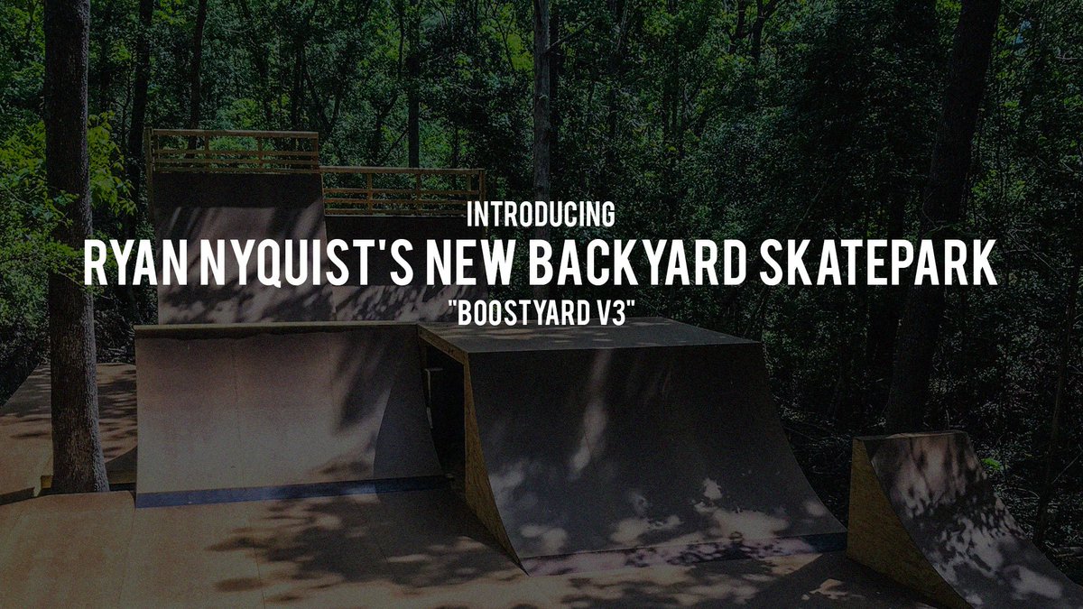 Vital Bmx On Twitter Introducing Ryannyquist S New Backyard