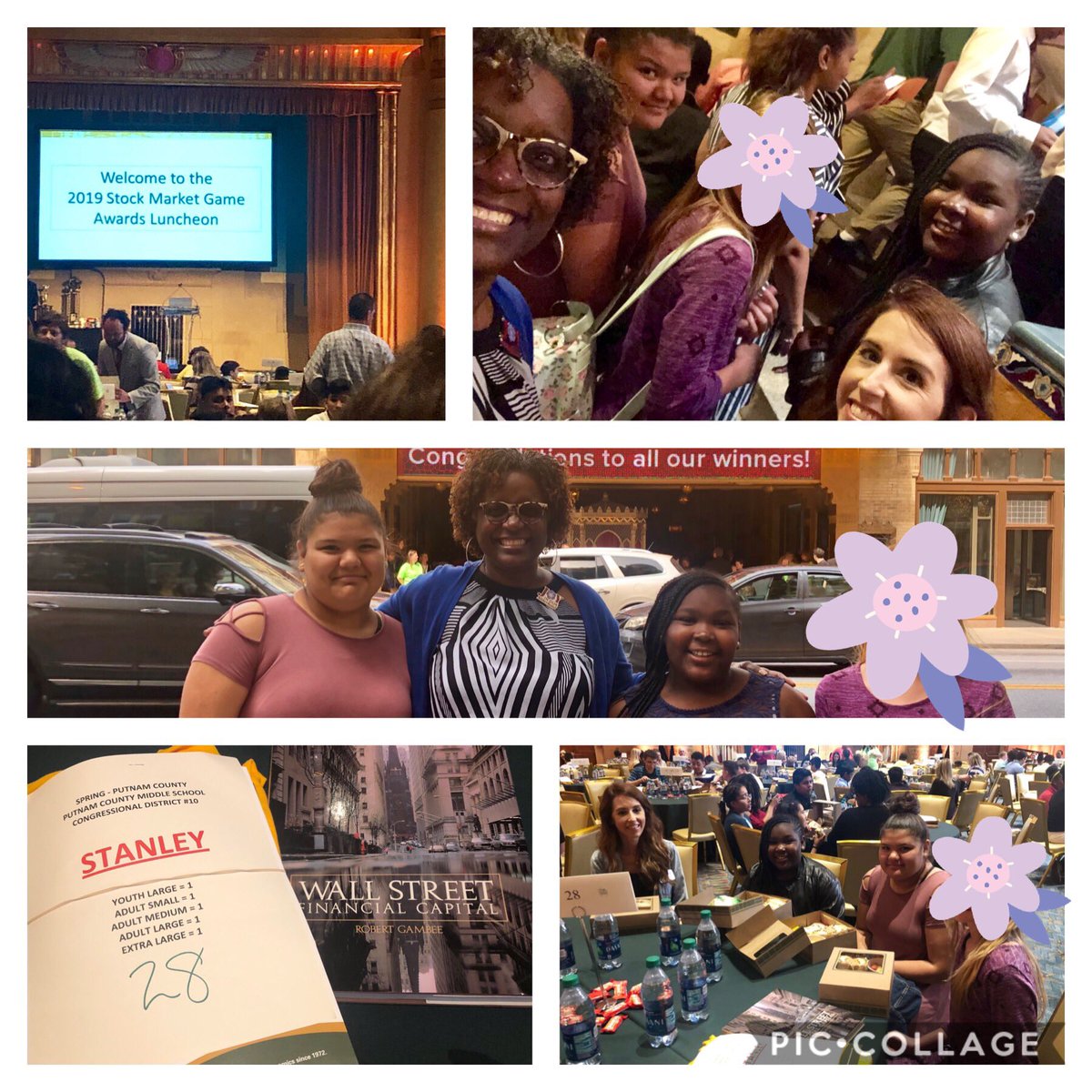 PutnamMiddle's tweet image. Congratulations to these three girls and their coach @4Leanne on winning the stock market game for @CongressmanHice district 10!  @PrincipalHolsey was there to support!  #LeadingfromtheMiddle #PutnamProud