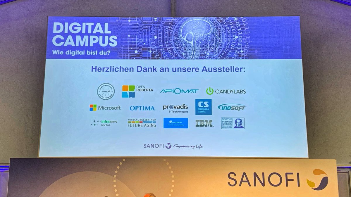 inosoftag's tweet photo. Wir sagen Danke! Uns hat es viel Spaß gemacht! #CoolesFormat #GerneWieder #SanofiDigiCampus @sanofiDE https://t.co/OQtj9T4fwI