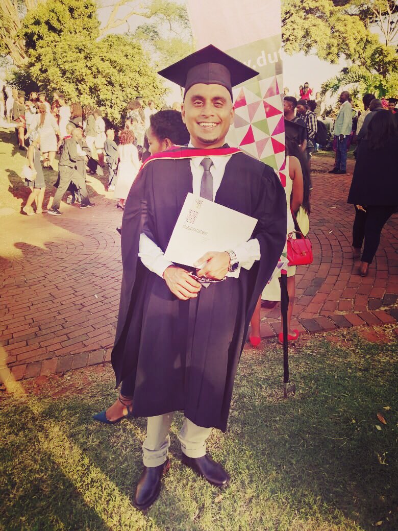 DasenThathiah's tweet image. 13 years since the last one, but it’s never too late. 

#DUTjournalism  #graduation #DUTGrad2019 

@DUT_Tweets @DUTAlumni