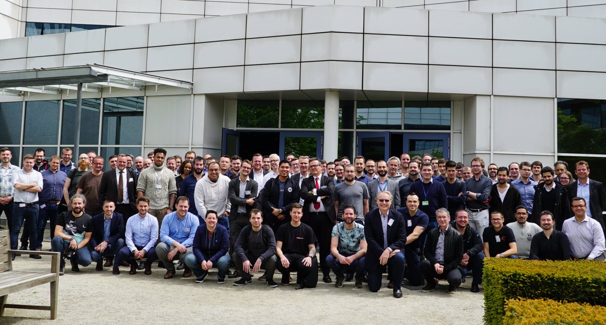 BrennanEN23's tweet photo. Great to host @MITREattack and see our cyber team working hard with 150+ stakeholders to support European aviation &amp; businesses and help keep them safe from cyber attacks – and btw bringing the average age down @eurocontrol HQ 😉 @Transport_EU https://t.co/0iSmiT2lKJ