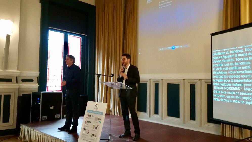 nicolas_nordman's tweet image. 👉Des affiches en falc dans chaque Bureau de Vote
👉Une vidéo pour former les agents des BV
👉Le nom des listes en #braille 
👉Des isoloirs adaptés
Une société #inclusive est une société où chacun peut s&apos;exprimer !#égalité
Infos et films sur handicap.paris.fr