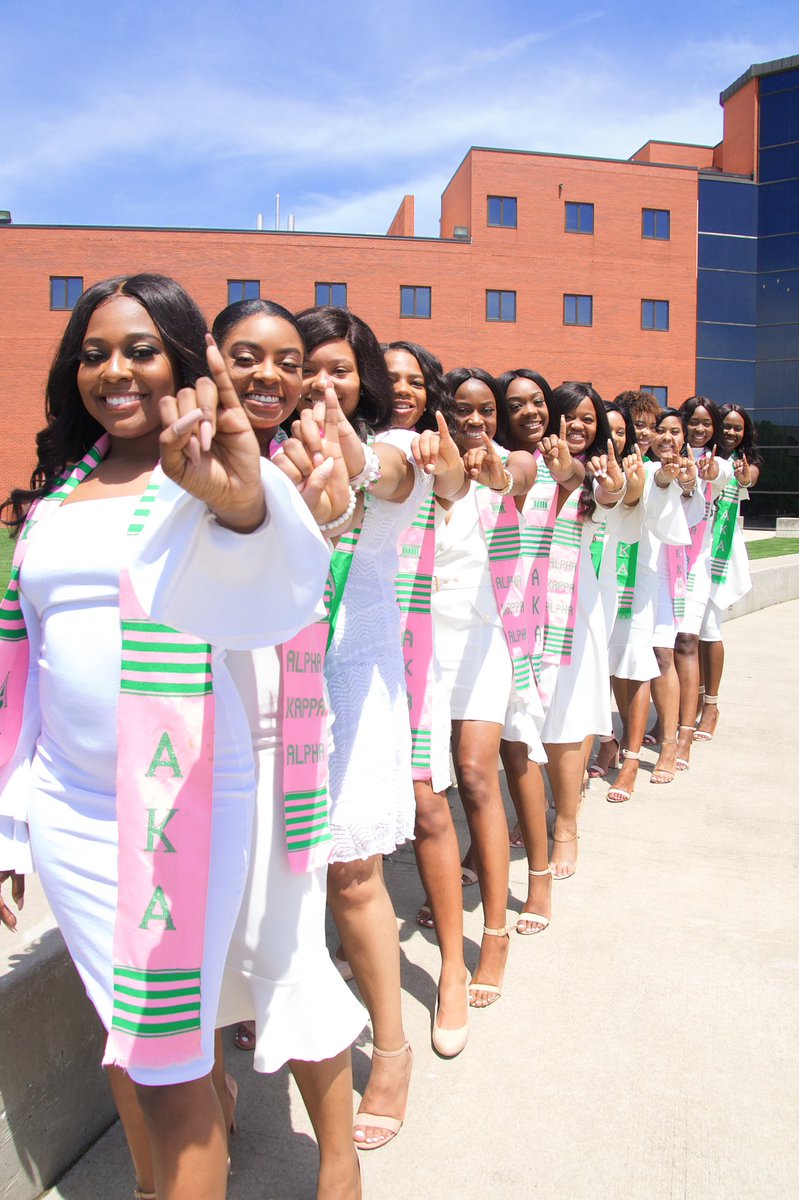 Elevatedbycj's tweet photo. Still Standing 🎀💚... #gammamu #AKA1908 https://t.co/CCB3Mgp6Pk