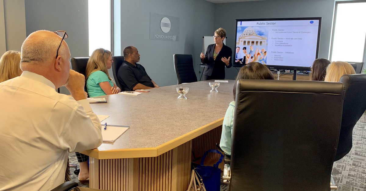 We’re kicking off our Spring Connect &amp; Learn events today in Greensboro. These small &amp; intimate events focus on our state &amp; local contracts.

We’re happy to have <a href="/konicaminolta/">KONICA MINOLTA</a>’s Nancy Newel as our presenter over the next few weeks. To learn more, visit: systeloa.com/events