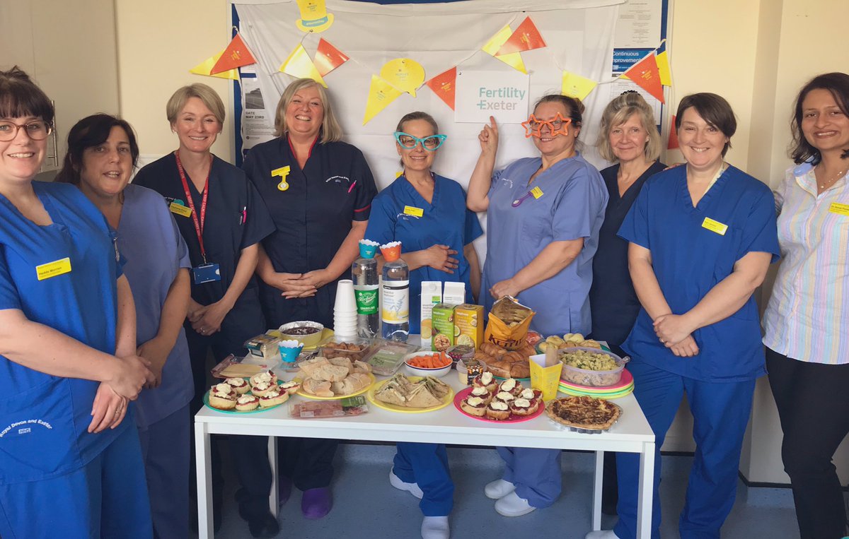 jycrump's tweet photo. #RDEhospitals #IND2019 #internationalNursesDay #fertilityexeter celebrating a few day early! #proud https://t.co/uiJXw2HwBh