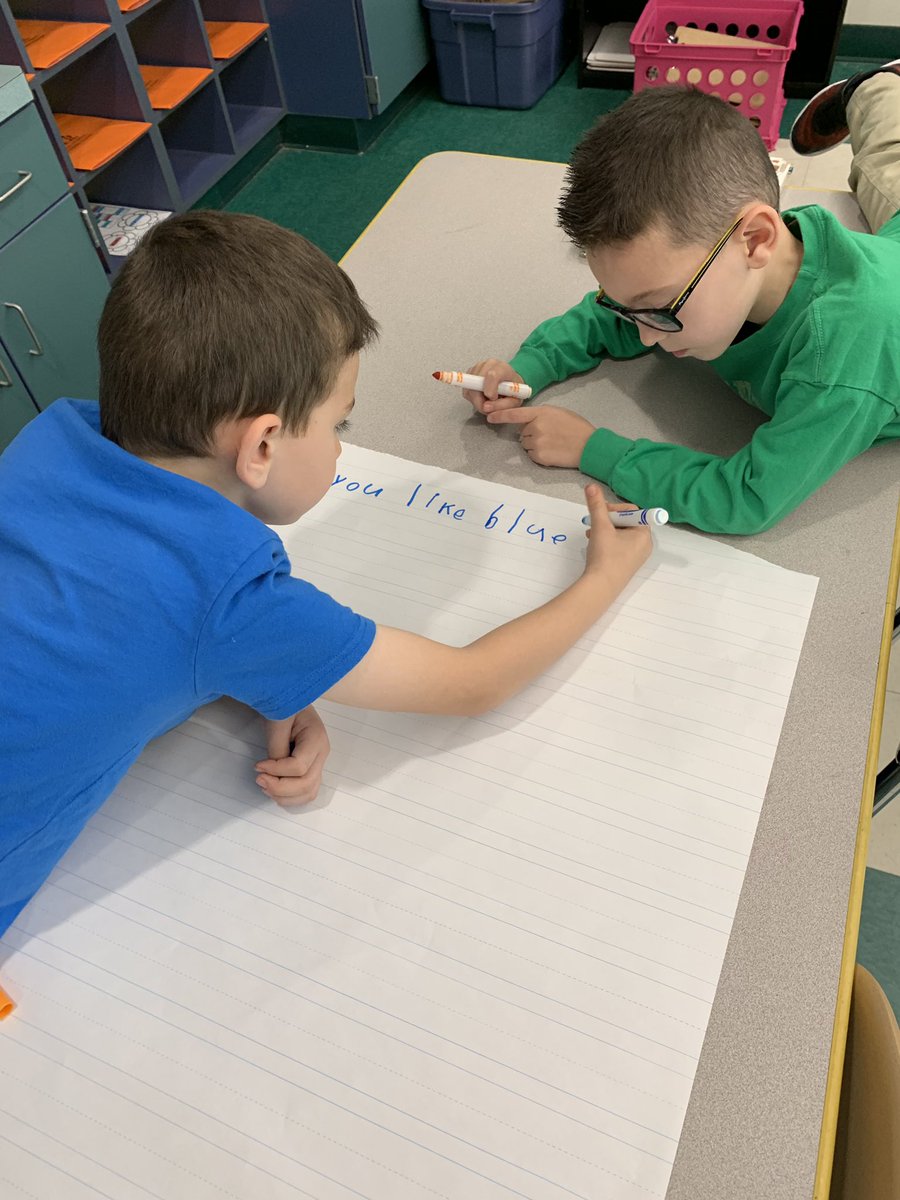 MrsMancl's tweet photo. First graders ask a survey question, collect data and represent their findings on a graph! #mathminds #fantasticfirsties #readyforsecondgrade https://t.co/cNol2qor73