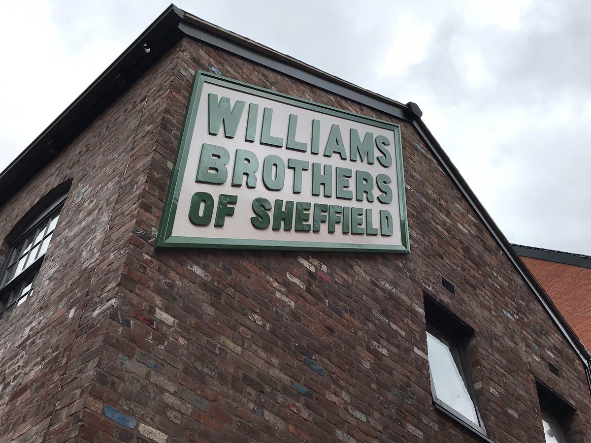 DunWorks's tweet photo. Have you been down to Dun Works to see our restored signage? We're so pleased with how it is looking!👍 

#dunworks #sheffield #thisiskelham #kelhamisland #apartments #heritage #history https://t.co/Xdsga6DzBl