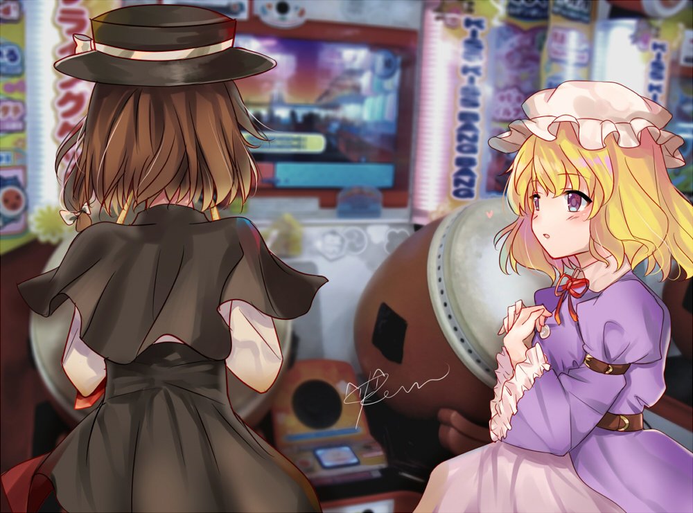 東方 Log 東方project 秘封倶楽部 蓮メリ 宇佐見蓮子 マエリベ Kevnのイラスト