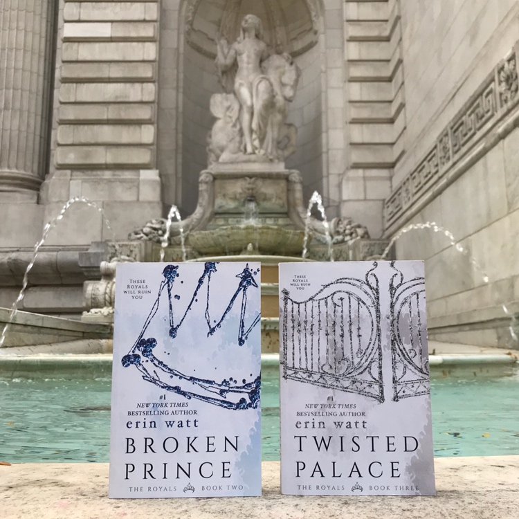 What happens when a paper princess meets a broken prince who lives in a twisted palace...make sure to pick up THE ROYALS series by Erin Watt to find out!