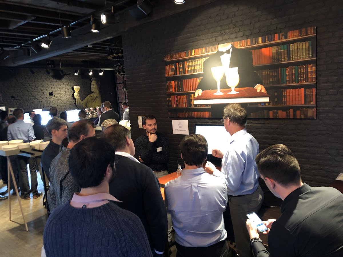 i8c's tweet photo. Demo time ! #APIManagement Round Table #Google #Apigee #AmazonWebServices #serverless @We_Archers @Integr8tionTeam #Microsoft #Azure @integrdesgnrs #IBMAPIConnect https://t.co/EC2SIN8WL6