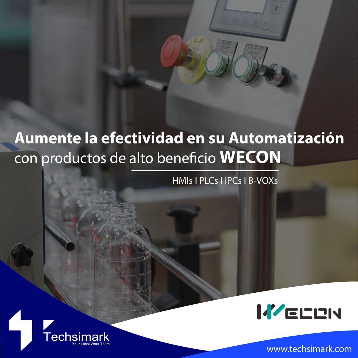 techsimark's tweet image. Conoce los productos que WECON pone a tu alcance con el Distribuidor Maestro en México Techsimark.

Visita techsimark.com/automatizacion
#WECON #PLC #HMI #IPC #AutomatizaciónIndustrial #MotionControl