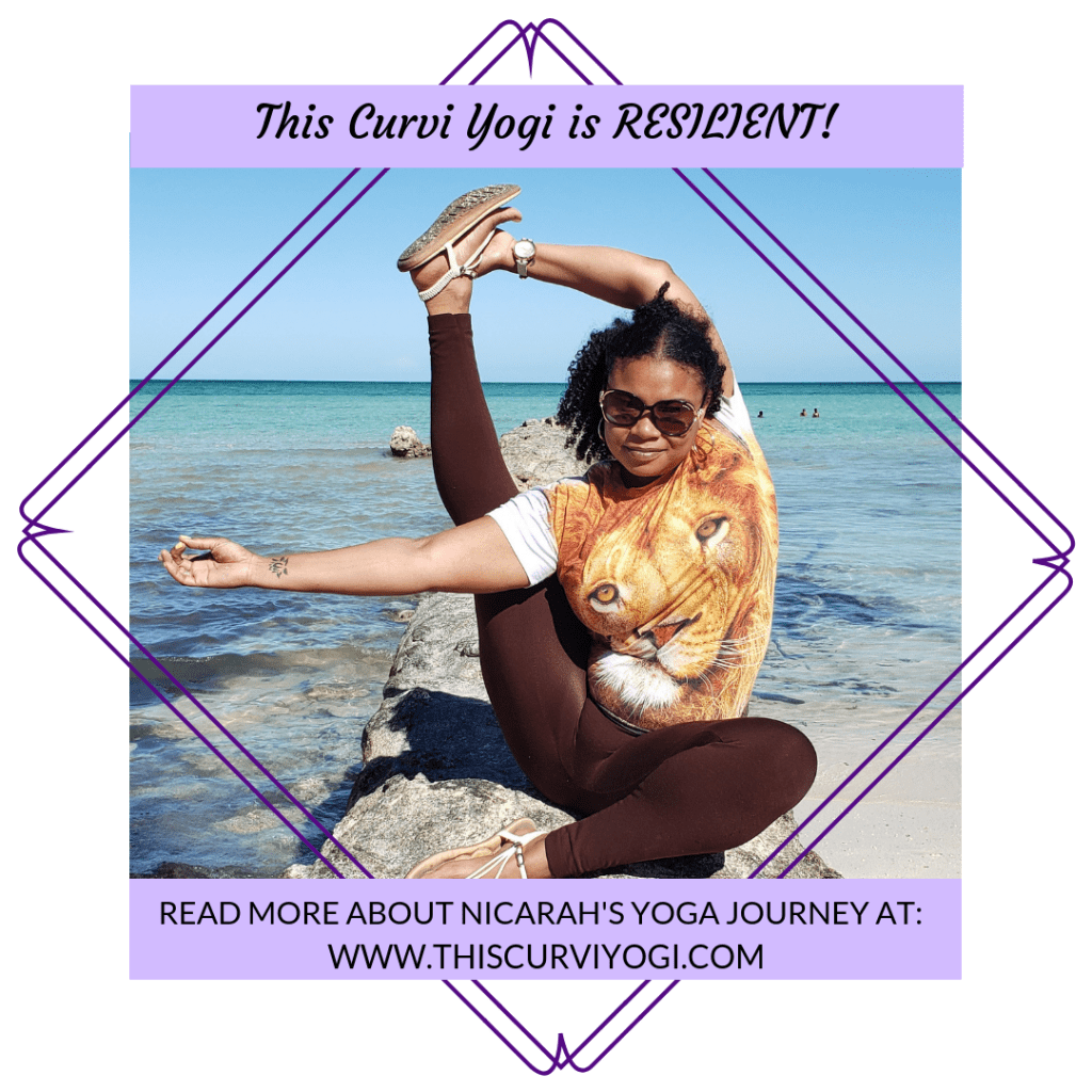 mindfully_kiki's tweet photo. This Curvi Yogi is RESILIENT! Meet Nicarah!
#thiscurviyogithursdays #thiscurviyogi #curvyyoga #yogaforall #yoga #yogaeverydamnday #blackgirlyoga https://t.co/9rpfwCE73P https://t.co/tYRehAGhgg