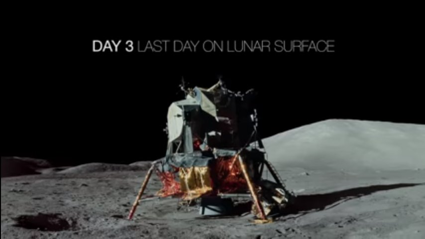 DeweyPridy's tweet image. #apollo17 #NASA #laststep
Crew: Eugene A. Cernan, commander; Harrison H. Schmitt, lunar module pilot; Ronald E. Evans, command module pilot

Launch: Dec. 7, 1972; lunar landing: Dec. 11; splashdown: Dec. 19.