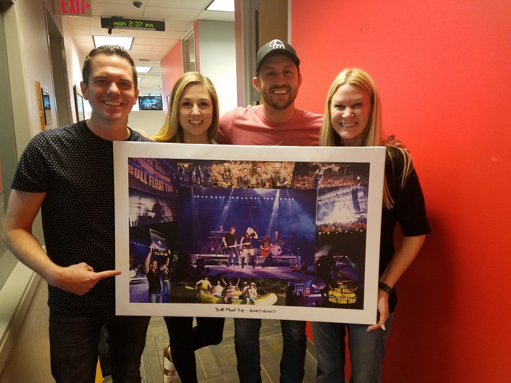 realcoldriver's tweet photo. Great radio visits so far this week! New Drew Baldridge music coming soon! @US99Country @Big955Chicago @987thebull New Country 92.3 WIL https://t.co/4H7QN5Mykx