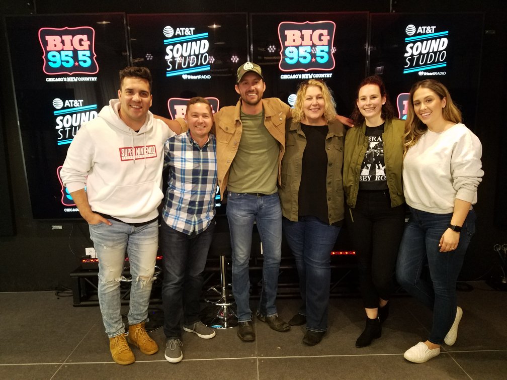 realcoldriver's tweet photo. Great radio visits so far this week! New Drew Baldridge music coming soon! @US99Country @Big955Chicago @987thebull New Country 92.3 WIL https://t.co/4H7QN5Mykx