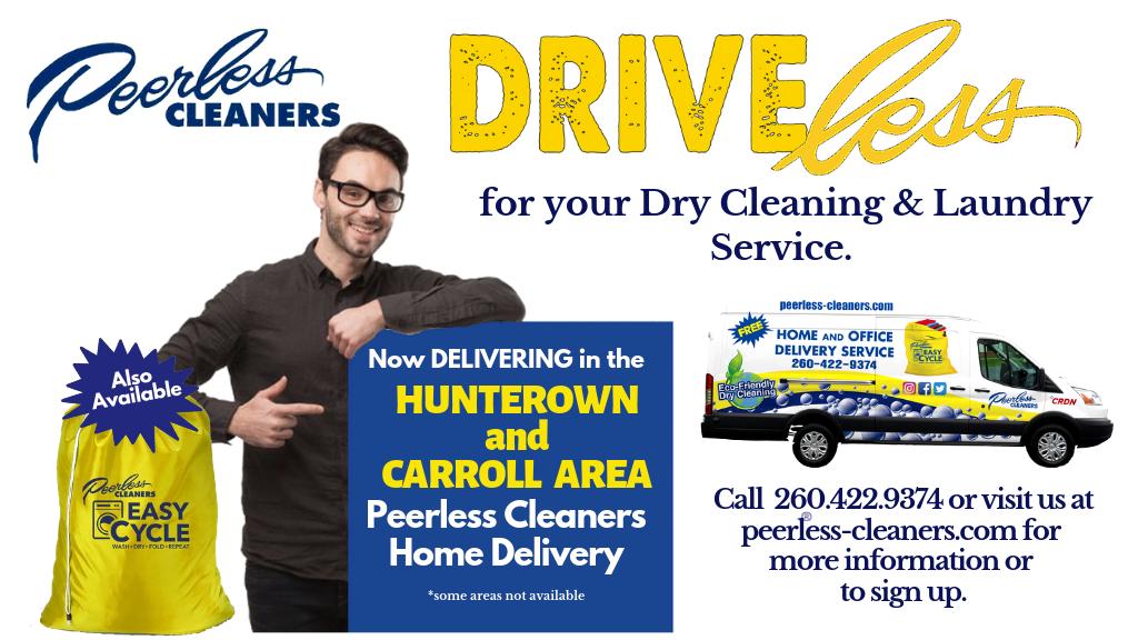 PeerlessCleaner's tweet image. We are now servicing Home and Office delivery in the Huntertown and Carroll Schools area. Let Peerless do the driving.  #weloveyourdirtylaundry #homedelivery #drycleaners #peerlesscleanersindiana #yellowbag #easycyclelaundryservice