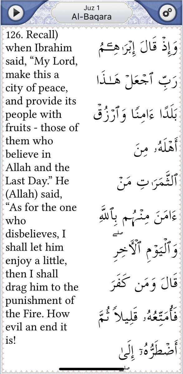 Okay the ending took a turn, it started off so nice, but it’s mad how direct Allah is throughout the Quran