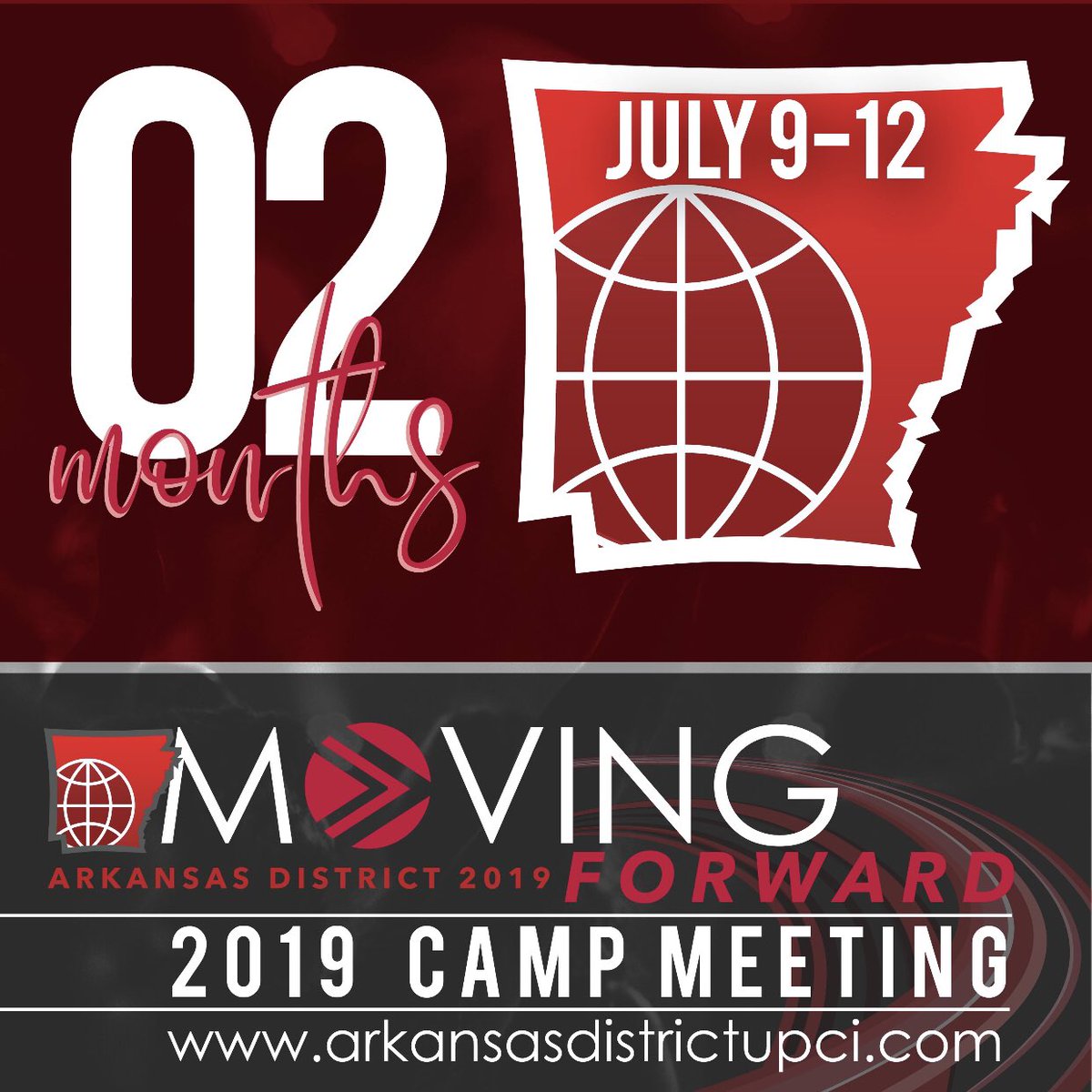 ArkansasUPCI's tweet photo. We are just two months out from a powerful Camp Meeting! Make plans now to attend! https://t.co/L5sOfCBP08
