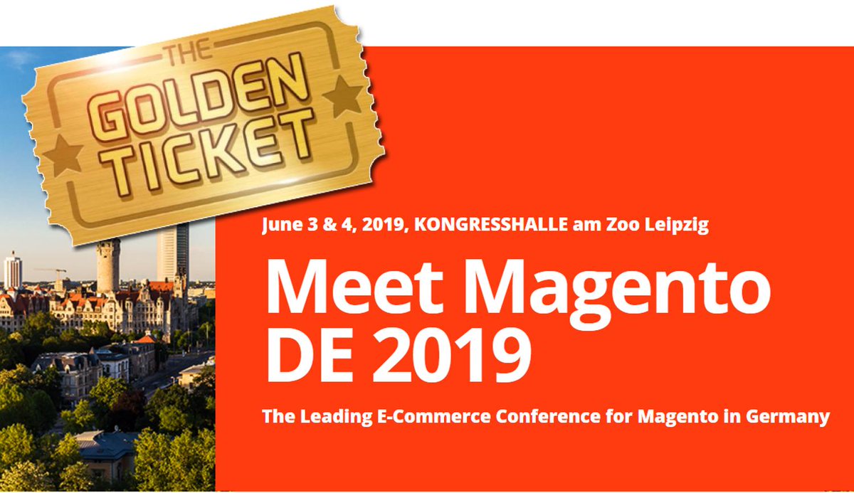 ext_dn's tweet photo. 🇩🇪ACHTUNG! We are supporting Meet Magento Germany and are offering 3 tickets to the event 3-4 June in Leipzig.

Retweet and reply why you want to attend (apart from meeting us 🤗 and getting our flyers 😉)

#MM19DE #MMDE19 #competition #ExtDN https://t.co/krmTbd5IFu