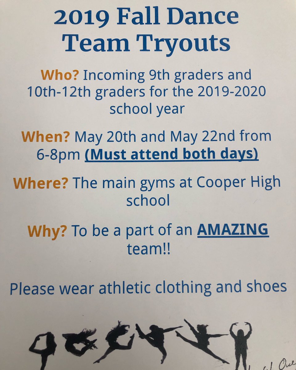 Cooper Dance Team tweet media