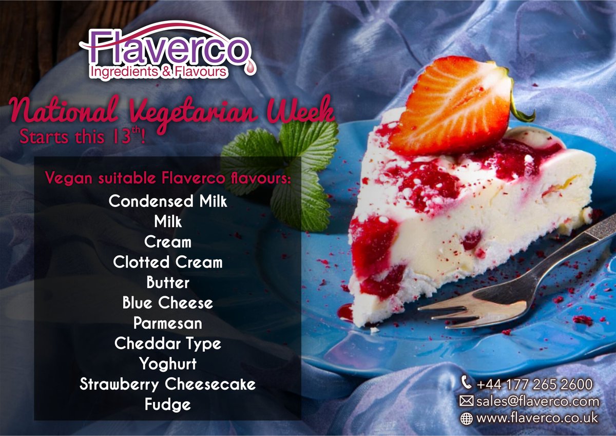 Right time and right place to get your vegan suitable flavours.
#nationalvegetarianweek
#vegan #suitable #flavours #flaverco