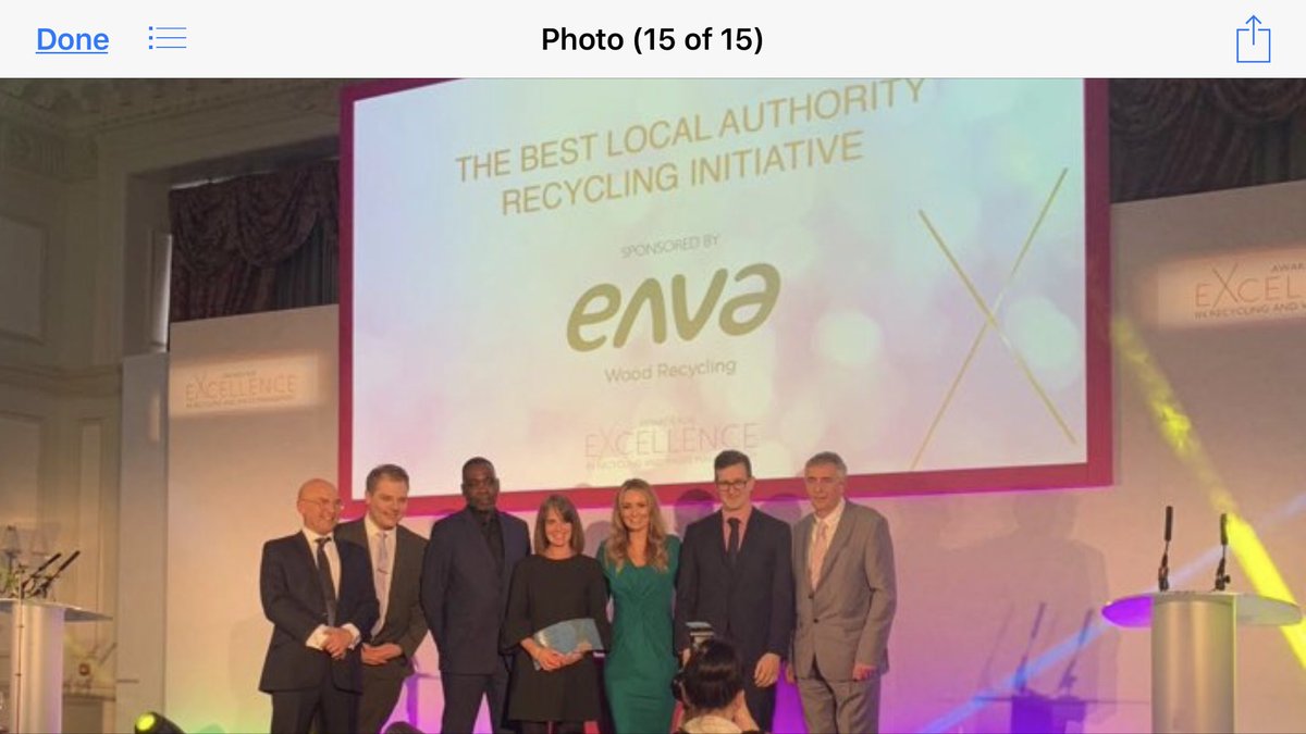 Curtain call for <a href="/EnviroLewisham/">Lewisham Council | Environment</a> &amp; our own Cherie Hadfield #ProudSponsors #WeAreEnva #AFE2019