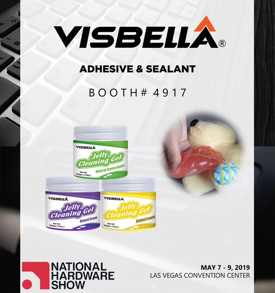 visbellausa's tweet photo. It is the last day of the @NHS_Show. Make sure to stop by our booth (#4917) for the last chance to see and test our latest adhesives and sealants for yourself!

https://t.co/IEufw4lt8B

#Visbella #NHS2019 #Adhesives #Sealants https://t.co/IY6abbXBIR