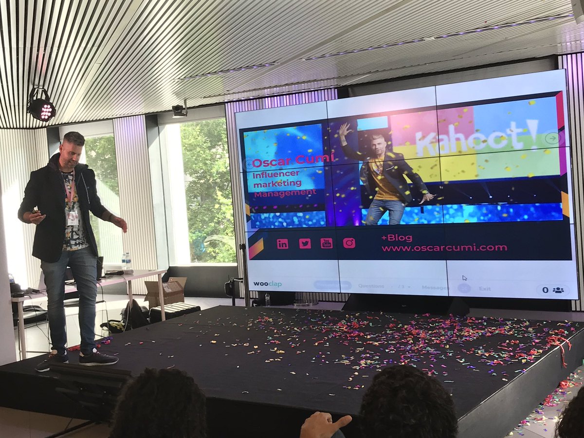 lombarte84's tweet photo. Escuchando al amigo @oscarcumi Director del Postgrado de Marketing Digital de @euncet Business School hablar sobre microonfluencers en su ponencia “"Pequeñines sí gracias” #IMDAY2019 https://t.co/e2aJtneyY7