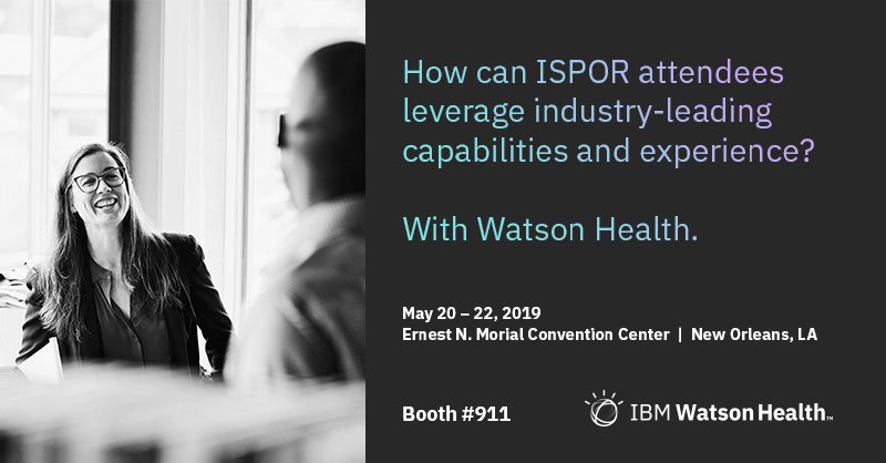 Meet with Watson Health at ISPOR 2019