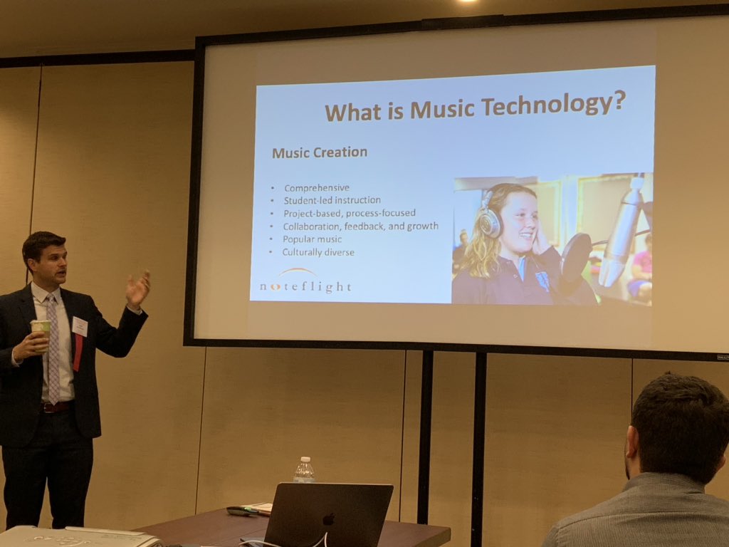 jacobgassman's tweet photo. Starting the conference with technology. #IBA2019 @jmlynczak @MusicFirst2 https://t.co/FhFTagOJiW
