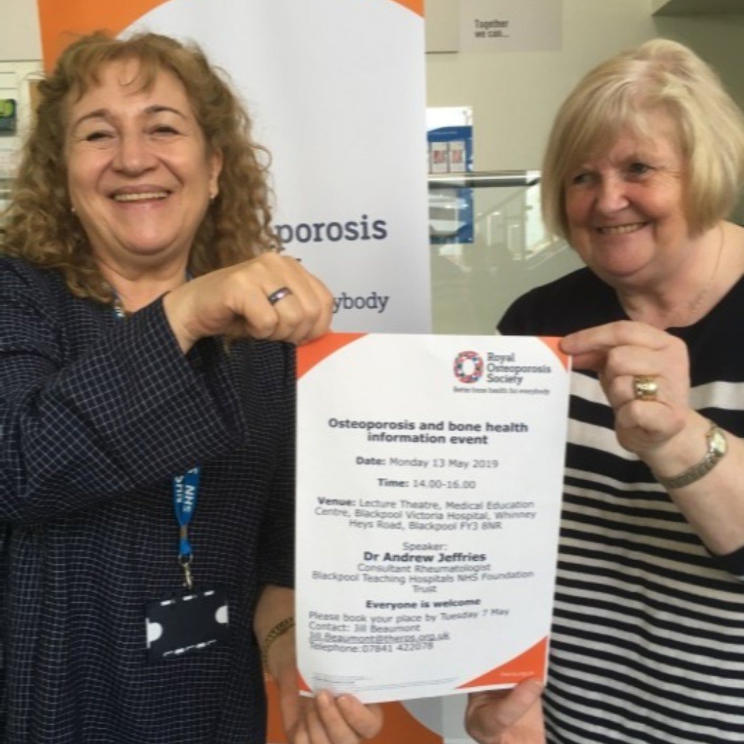 BlackpoolHosp's tweet image. Interested in finding our more on osteoporosis? Read more here:ow.ly/KukO50u3Dzj

#Osteoporosis #HealthGroups #NHSAdvice