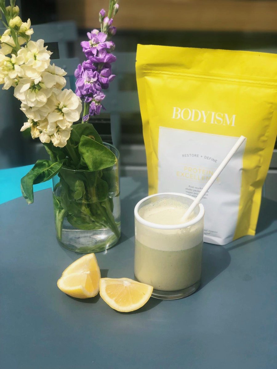 bodyism's tweet image. Spring in a cup 💛 | By combining a few refreshing ingredients with Bodyism's vanilla Protein Excellence, the refreshing May shake was created. It's not one to be missed, come &amp;amp; try it before the month ends! #Bodyism #BeKindToYourself #NottingHill #MayShake #Spring