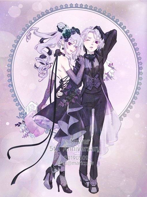 50 グレア V Flower イラスト ガサタメガ 50 グレア V Flower イラスト ガサタメガ
