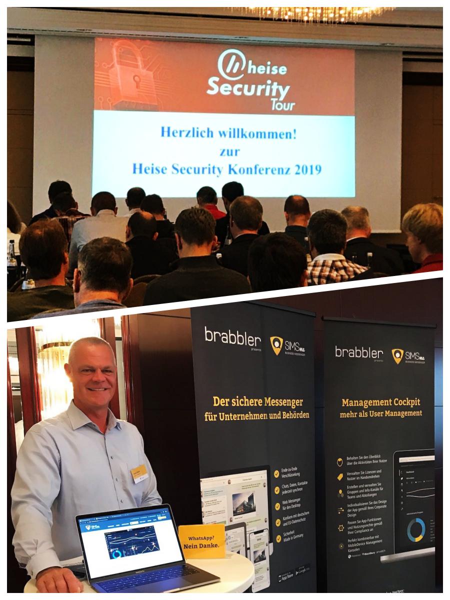 SIMSmeDPAG's tweet photo. Die Heise Security Tour heute in Stuttgart - wir waren dabei! ☝️  
Wenn Angreifer aufrüsten, müssen auch die Verteidiger up-to-date sein. Ein idealer Ort, um dazuzulernen und sich mit IT-Spezialisten über die Trends &amp; aktuellen Entwicklungen auszutauschen:
 @heisec @heiseonline https://t.co/bck9XBh5E7