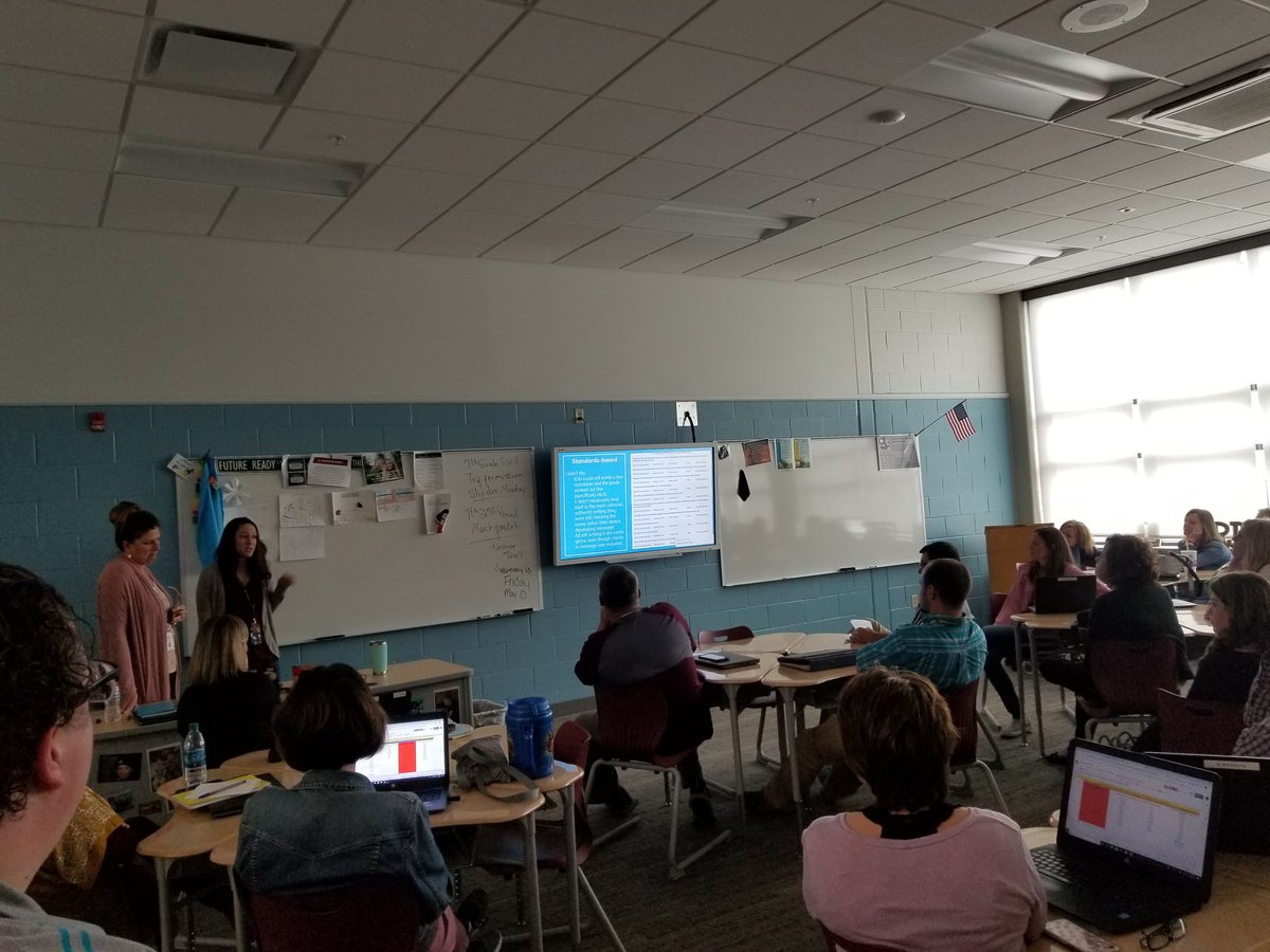 Today was our Personalized Professional Learning Showcase. It was amazing to hear and learn about all the outstanding work happening in our district. #princespride