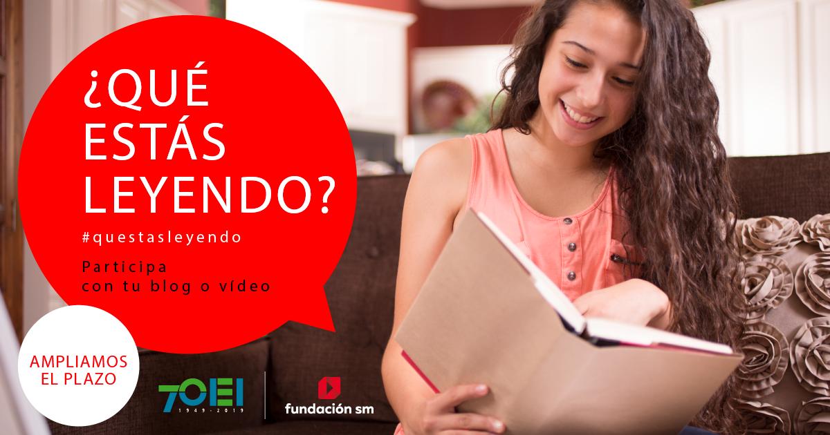OEIDominicana's tweet photo. 🗣 ¡ATENCIÓN! ⚠️

Ampliamos el plazo de presentación de candidaturas del concurso #questasleyendo 📚

Si tienes entre 15 a 17 años y eres #amantedelalectura participa con tu blog o video hasta el 30 de septiembre de 2019.

Más informaciones: https://t.co/1B8tMylY8c https://t.co/rufvQKdPWD