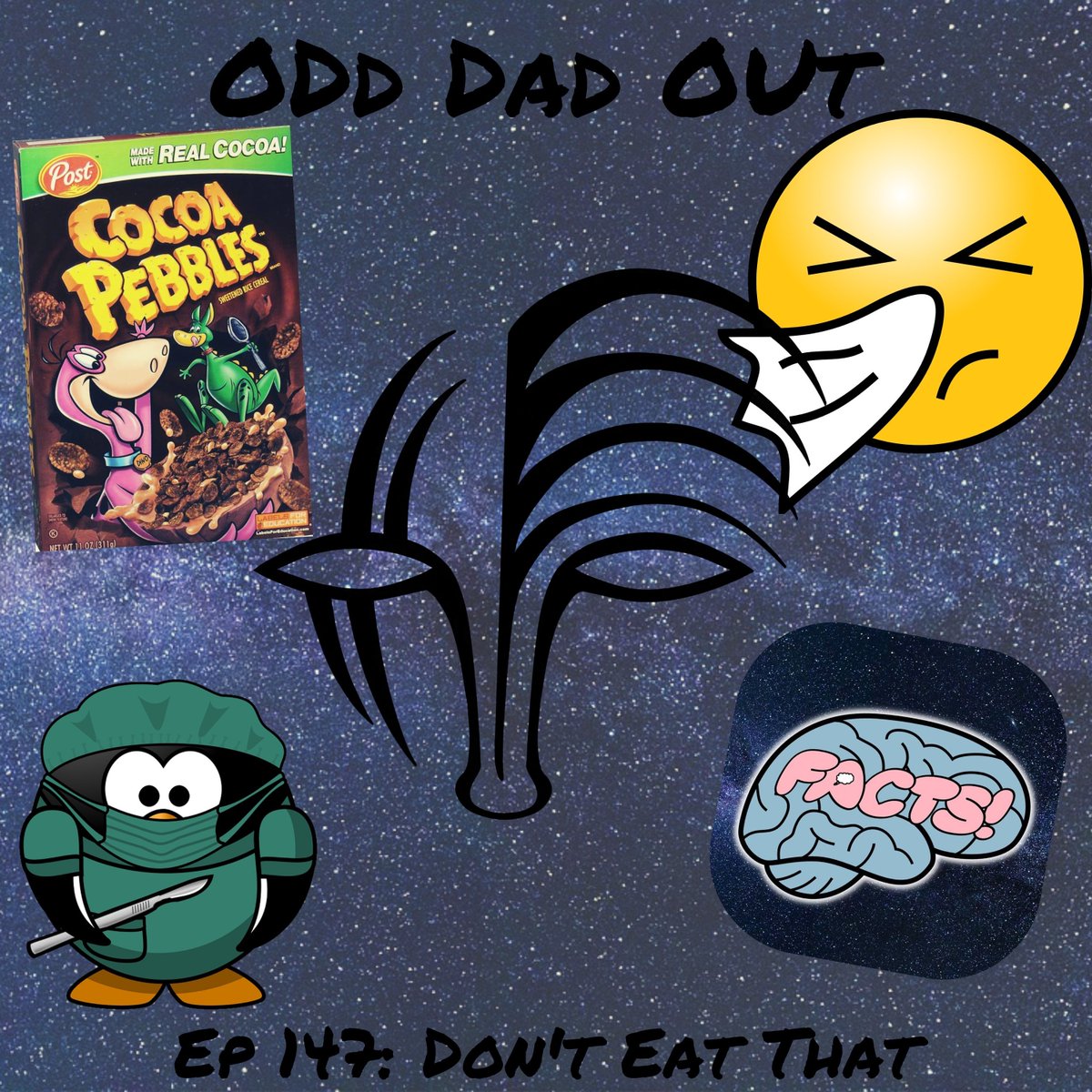 OddDadOut's tweet photo. My #kids are #sick again, somehow the #news is all about eating, and Moxie is gonna teach us something on @BrainOnFactspod
#bubonicplague #cocoapebbles #donteatthat #placenta #comedy #JackassoftheWeek  #podcast #podernfamily #underdogpods #surprisemfer https://t.co/hQBRpHlF3W https://t.co/u8vlCPC2Ze