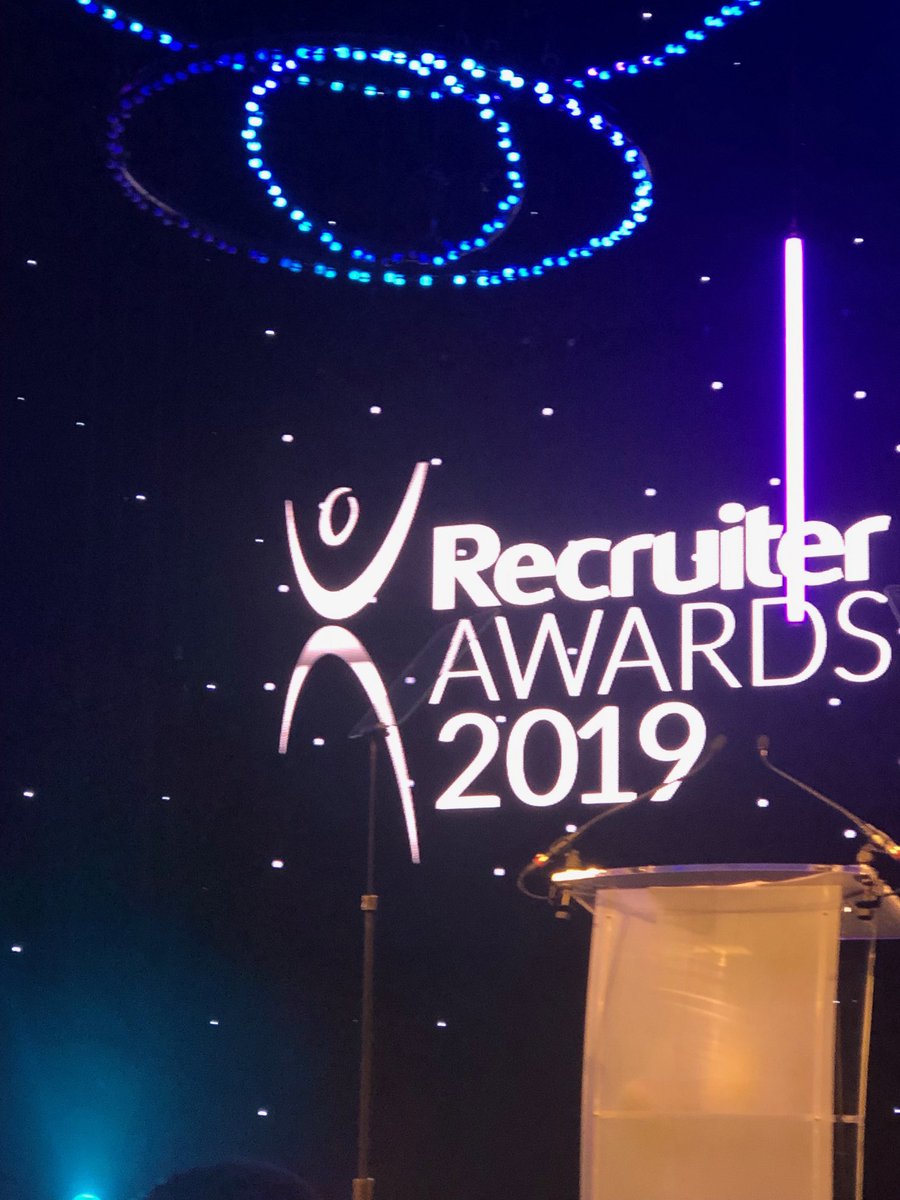 Delighted, thrilled and humbled to receive the Recruitment Impact Award 2019 at the Recruiter Awards! ⁦<a href="/RecruiterAwards/">Recruiter Awards</a>⁩ ⁦<a href="/RecruiterMag/">Recruiter Magazine</a>⁩ ⁦<a href="/Elite_Leaders/">Elite Leaders</a>⁩