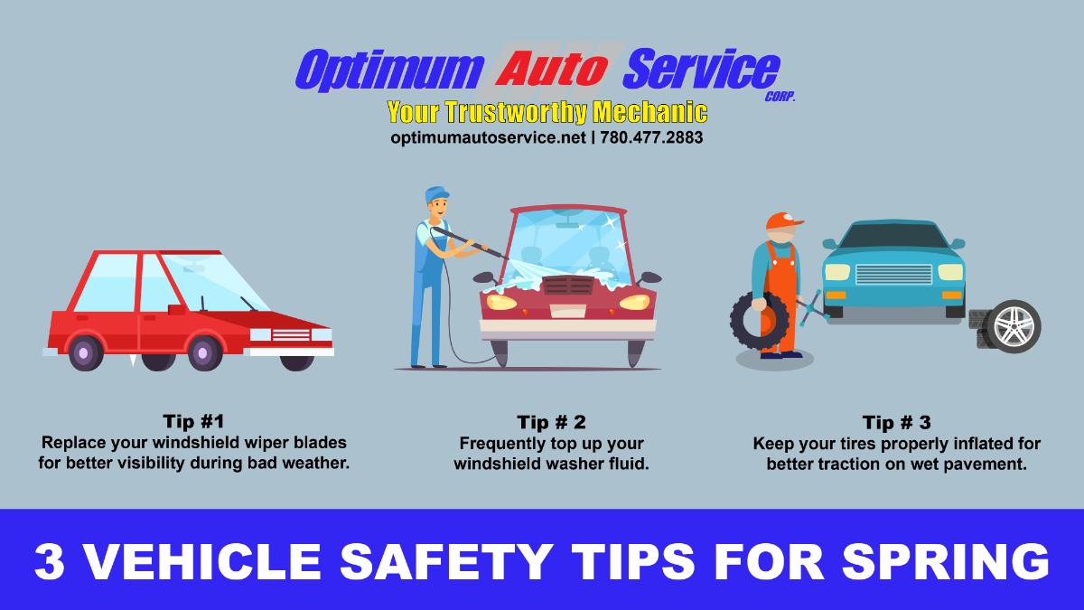 OptimumAutoServ's tweet image. Did you know safety begins before you get behind the wheel? Here are some Vehicle prep safety tips for spring!
.
Visit &amp;gt; bit.ly/2H596r1 
.
#spring #springdriving #safedriving  #driving #YEG #mechanic #automechanic #mechanicshop