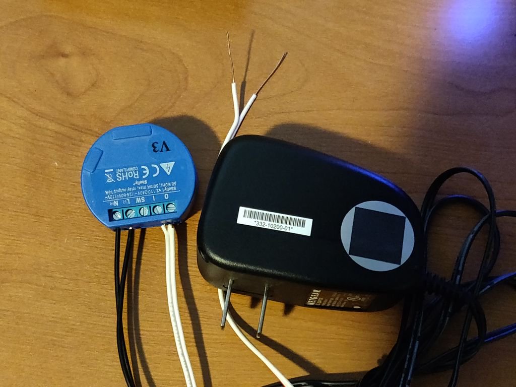 HomeTechHacker's tweet photo. Turning my #Shelly1 into an #MQTT Garage door opener with #HomeAssistant was fun. https://t.co/jivw8otf8s