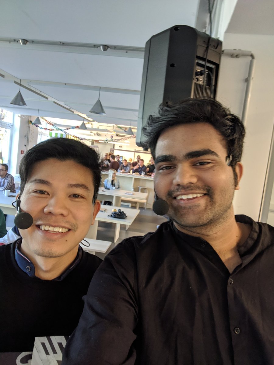 Had an awesome time speaking and giving a @gatsbyjs talk with <a href="/pnhoang/">Hoang Pham</a> . <a href="/contentful/">Contentful</a>