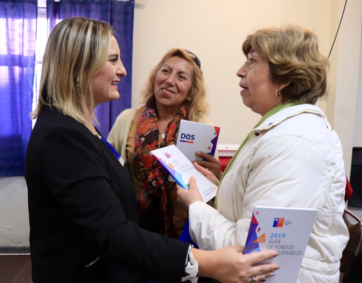 voceriavalpo's tweet photo. Seremi @lesliebrionesro en el Lanzamiento de la Guía de Fondos Concursables 2019, en la provincia de Petorca, agradecemos a la Gobernadora @mpazsante por su colaboración, al Concejal Erwin Olmos y a todos los vecinos y vecinas por acompañarnos en este importante hito. https://t.co/vqpZeU4cOX