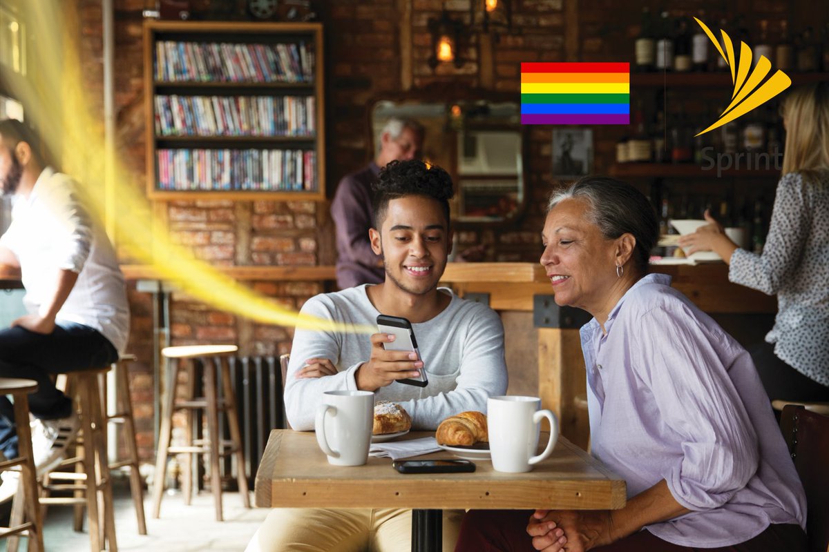 SprintPrideERG's tweet photo. B4 the weekend and we forget, wishing all our #Moms a 🌈-filled
day.  We  ❤️💛💚💙💜all the times you share  ☕️, a 🥐&amp; funny pics with us!
#HappyMothersDay2019 #PricelessTime @Sprint https://t.co/MWKhzPYvyD